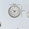 Biyomak® 40 Cm Eskitme Vintage Duvar Saati