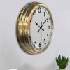 Biyomak® 40 Cm Gold Lüks Duvar Saati