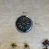 Biyomak® 40 Cm Krom Elegance Duvar Saati