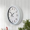 Biyomak® 40 Cm Beyaz Klasik Duvar Saati