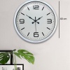 Biyomak® 40 Cm Beyaz Klasik Duvar Saati