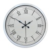 Biyomak® 40 Cm Beyaz Klasik Duvar Saati