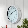Biyomak® 40 Cm Beyaz Klasik Duvar Saati
