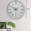 Biyomak® 40 Cm Beyaz Klasik Duvar Saati