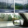 ® 4 Parça Yan Aynalar ve Yan Camlar İçin Araç Ayna Yağmur Kaydırıcı ve Cam Buğu Önleyici Film Seti