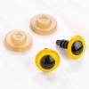 ® Loren 10 mm Sarı 5 Çift Amigurumi Göz