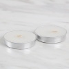 Biyomak® Loren 2li Tealight Mum Beyaz