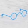 ® Loren Plastik Amigurumi Gözlük Koyu Mavi