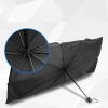 ® Katlanabilir Araç Ön Camı Güneş Koruyucu Gölge Şemsiye Araba Şemsiyesi (130x75 Cm)