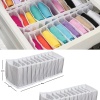 ® Akordiyon Çekmece  Düzenleyici Organizer 10 Gözlü M Beden Çorap Çamaşır Havlu Düzenleyici