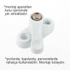 ® Pvc Kapı Pencere Emniyet Kilidi -  Pimapen Kilidi - ÇELİK - 6 Adet