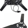 ® 2 Fanlı Notebook Soğutucu Portatif Katlanabilir Laptop Soğutucu Fan Usbli Stand Bilgisayar Fanı
