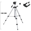 ® Tripod Telefon ve Kamera Tutucu Ayak + Telefon Tutucu - 105Cm