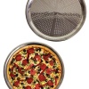 ® Yeni Ürün Delikli Çelik Pizza Ve Lahmacun Tepsisi Orta Boy -32  cm