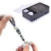 ®  115 in 1 Hassas Tornavida Onarım Alet Manyetik Sürücü Kitli Elektronik Hassas Tornavida Seti
