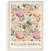 Biyomak® William Morris Ahşap Çerçeveli Tablo