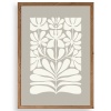 Biyomak® Desen Ahşap Çerçeveli Tablo