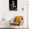 Biyomak® Atatürk Ahşap Çerçeveli Tablo