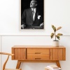 Biyomak® Atatürk Ahşap Çerçeveli Tablo