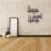 Biyomak® Home Sweet Home Yazılı Ahşap Tablo