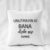 Biyomak® Unutmayın Ki Bana Birşey Olmaz Yastık