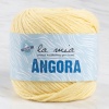 ® La Mia Angora 50gr Sarı El Örgü İpi - L124 - 33796