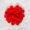 ® LOREN CRAFTS 2 CM 100 ADET KIRMIZI PONPON
