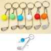 ® Gerçekçi Golf Tasarımlı Şık Anahtarlık Kolye Çanta Süsü Golf Keychain