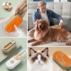 ® Saplı Su Püskürtmeli Kedi Köpek Fırçası Masaj Etkili Tüy Toplama Tarağı