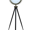 ® Eskitme 24 Saat Göstergeli Özel Tasarım Tripod Ayaklı Saat