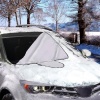 ® Kar Buz Önleyici Örtü  Araç Oto Ön Cam Koruyucu Branda