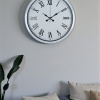 ® White Prime Roma Rakamlı 40 Cm Metal Duvar Saati