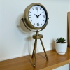 ® Zentime Eskitme Vintage Üç Ayaklı Masa Saati