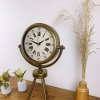 ® Zentime Eskitme Vintage Üç Ayaklı Masa Saati