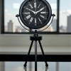 ® Zentime Heritage Black Üç Ayaklı Metal Masa Saati