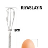 ® Yeni Ürün Sciacca Mini Çırpıcı Çelik 2 adet