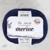 ® Yeni Ürün Merino Lacivert El Örgü İpiL630