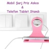 ® Yeni Ürün Universal Mobil Şarj Priz Askısı ve Telefon Tablet  Tutucu Stand