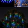 ® Yeni Ürün 10lu 45 CM Uzunluğunda Plastik Meteor 2m Kablo LED USB RGB Ağaç IşığıRenk Değiştiren Asmalı Dekoratif Bahçe ve Dış Mekan Aydınlatması