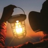 ® Yeni Ürün Solar Kamp FeneriGüneş Enerjili, Otomatik Şarj ve Gece Işığı, Taşınabilir ve Asılabilir LED Dış Mekan Lamba