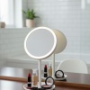 ® Yeni Ürün LED Işıklı Yuvarlak Makyaj AynasıDokunmatik Ayarlanabilir Işık Tonlu, 360° Döner Masaüstü Profesyonel Makyaj ve Cilt Bakım Aynası
