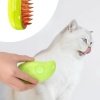 ® Yeni Ürün Buharlı Yumuşak Silikon Uçlu Kedi & Köpek Tüy Tarama Tarağı Yıkama Fırçası