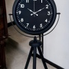 ® Yeni Ürün Royal Black Tripod Ayaklı Modern Tasarım Saat