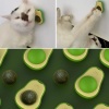 ® Yeni Ürün Avokado Model Yapışkanlı Kedi Oyuncağı Yenilebilir Kedi Nanesi Otu