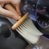 ® Yeni Ürün Araba İçin Ahşap Saplı Yumuşak Kıl Fırça Detaylı Toz Alma Temizleme Fırçası