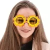 ® Yeni Ürün Papatya Şekilli Turuncu Sarı Hawaii Parti Gözlüğü