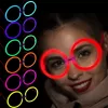 ® Yeni Ürün Glow Stick Yuvarlak Parti Gözlüğü 6 Adet