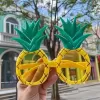 ® Yeni Ürün Tropikal Hawaii Ananas Şekilli Parti Gözlüğü 9.5 X 14 Cm