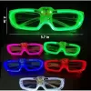 ® Yeni Ürün Yeşil Led Işıklı Parti Gözlüğü 3 Modlu – Glow &amp; Gece Eğlence Gözlüğü