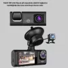 ® Yeni Ürün Üç Kameralı Araç Dvr Full Hd Gece Görüşlü Ve 2 İnç Ips Ekranlı